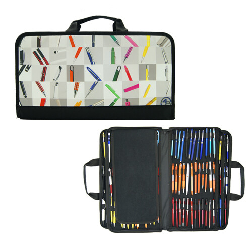 Estuche de poliéster con asas, PORTA PLUMA