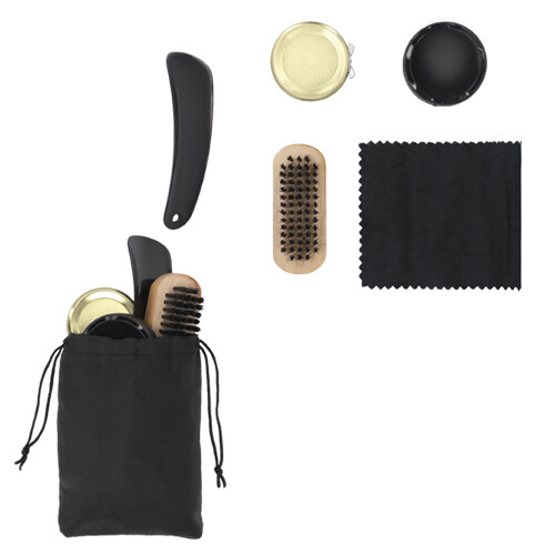 Set de boleado para calzado con estuche. KRUM