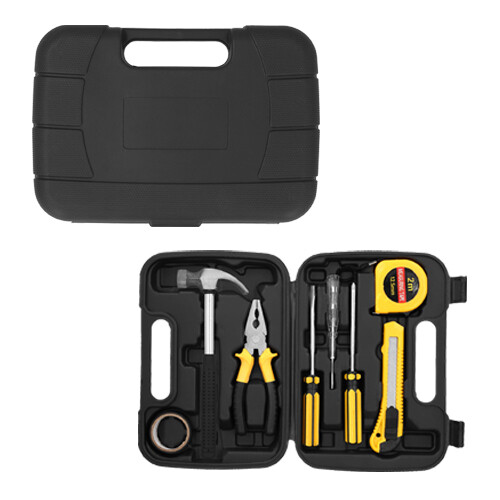 Set de herramientas en estuche de plástico. FIX