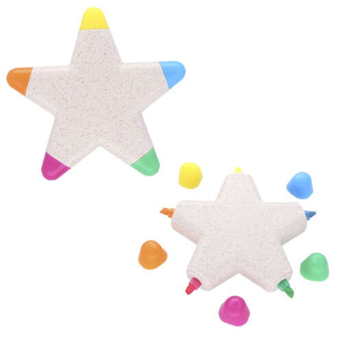 Marcatextos de wheat straw (fibra de trigo) .KAWAII