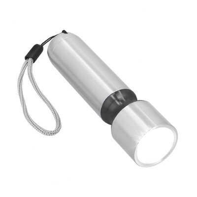 Lámpara LED de metal con botón. LUMEN