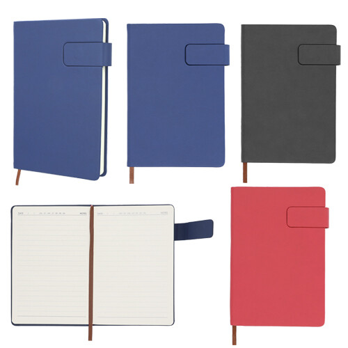 Libreta de poliuretano con broche magnético,ROMA