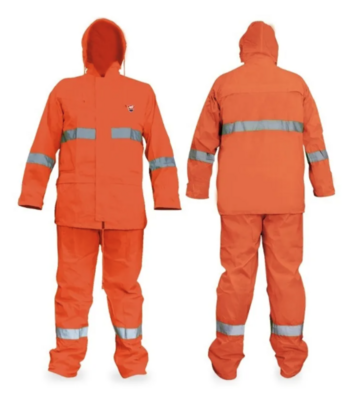 Impermeable Motociclista 2 Piezas Reflejante
