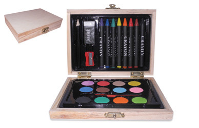 Set Acuarelas y Crayolas