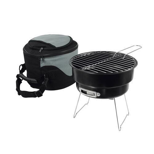 ASADOR CON HIELERA CAMPING