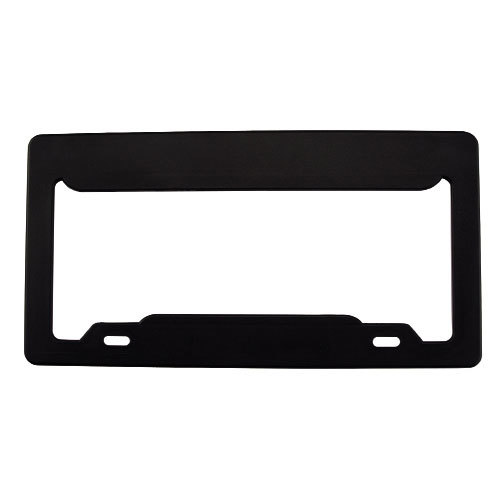 PORTA PLACA COLOR BLANCO