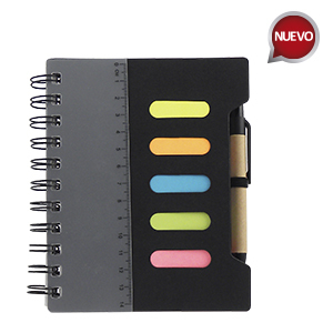 LIBRETA CON NOTAS