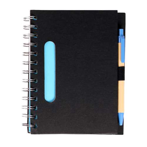 LIBRETA ECOLOGICA CON BOLÍGRAFO