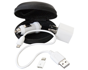 Set de 2 cargadores para celular