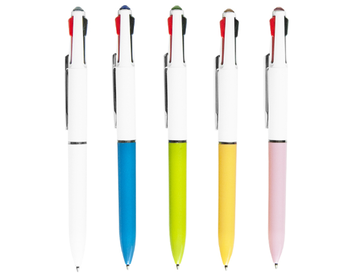 Bolígrafo plástico 3 en 1. Haya