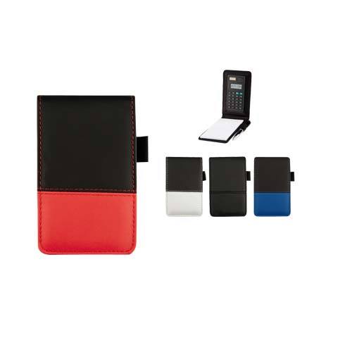 LIBRETA DE BOLSILLO CON CALCULADORA