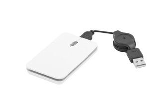 Mouse con luz blanca