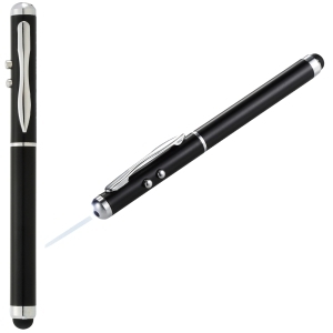 BOLIGRAFO METALICO 4 EN 1 TOUCH/LASER