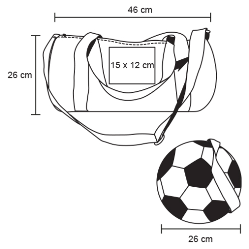 Maleta en forma de balón TORRADO