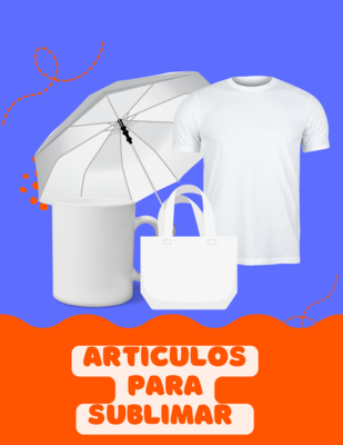ARTICULOS PARA SUBLIMAR