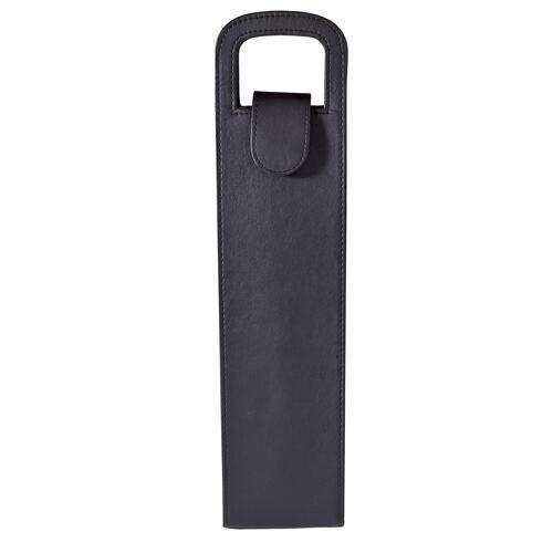ESTUCHE PARA VINOS MOLORI (Bolsa curpiel porta botellas con broche metálico imantado.)