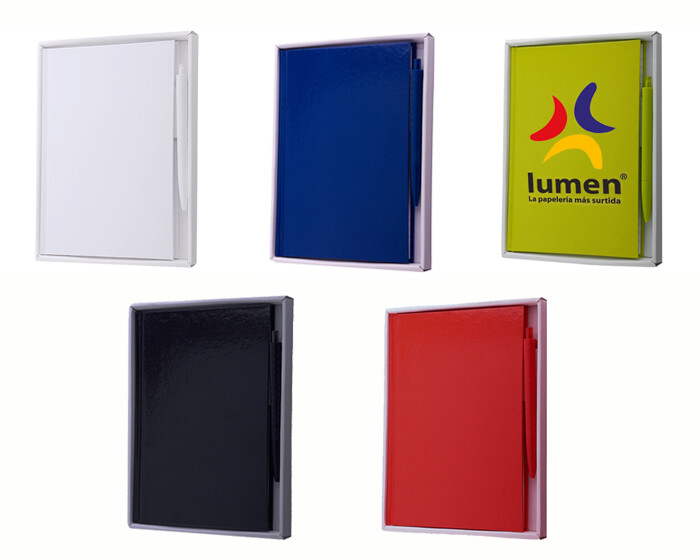 Libreta con bolígrafo DUMAS