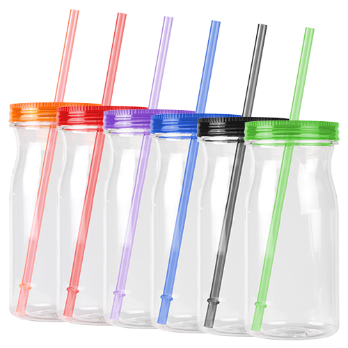 BOTELLA TRANSPARENTE TRITAN