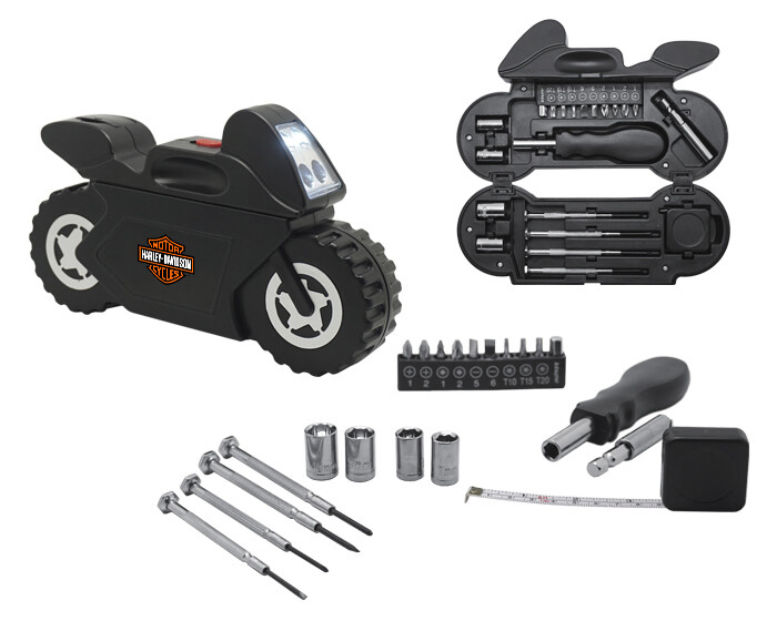 Set de herramientas con luz LED MOTOCROSS
