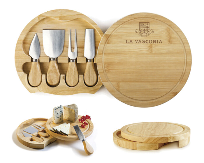 Tabla con asa de agarre CAOBA