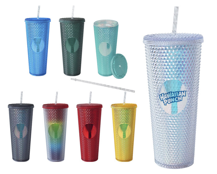 Vaso de plástico texturizado COCONUT
