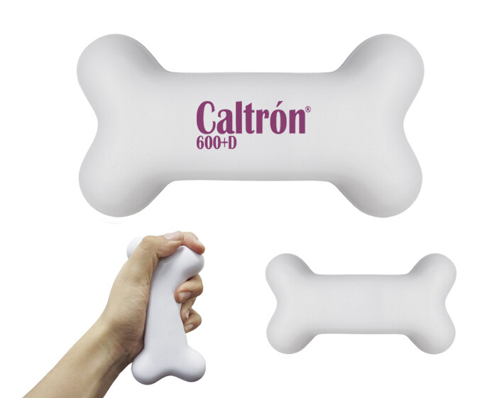 Antiestrés en forma de hueso CALCIO