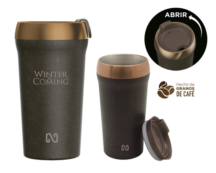 Termo de doble pared NAYAD TINOS 14 OZ.