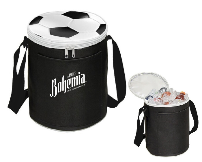 Hielera circular con diseño de fútbol COLDER