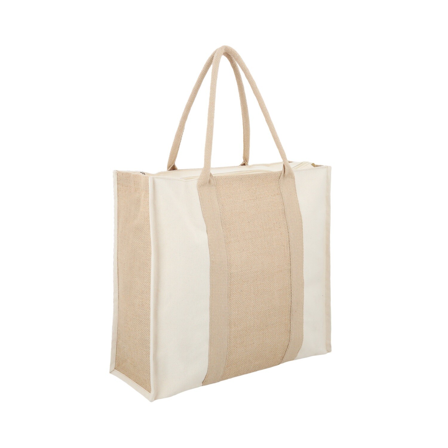 Bolsa de yute con loneta MALDIVAS