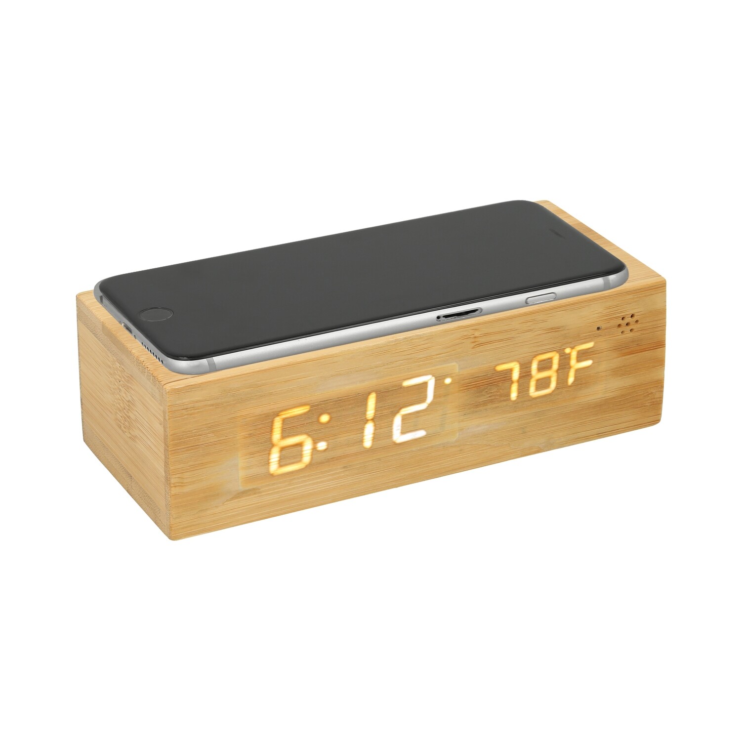 Reloj digital de bambú SAMAYA