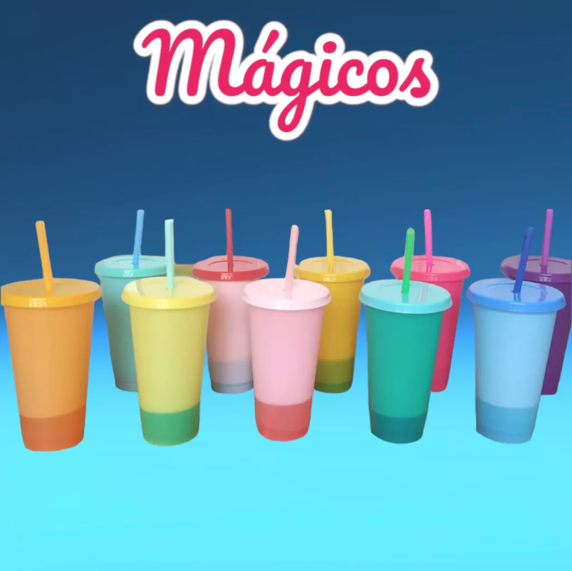 Vaso Mágico colores variados