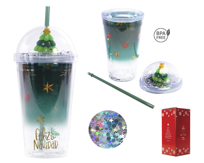 Vaso de plástico de doble pared PINE