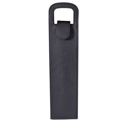 ESTUCHE PARA VINOS MOLORI (Bolsa curpiel porta botellas con broche metálico imantado.)