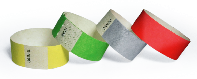 Pulsera Brazalete Tyvek De Papel