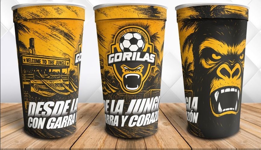 VASO con impresión 360 grados