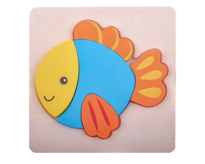 Rompecabezas De Madera FIsh