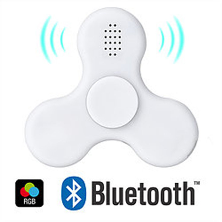 Fidget Spinner Con Luz y Bocina vía Bluetooh