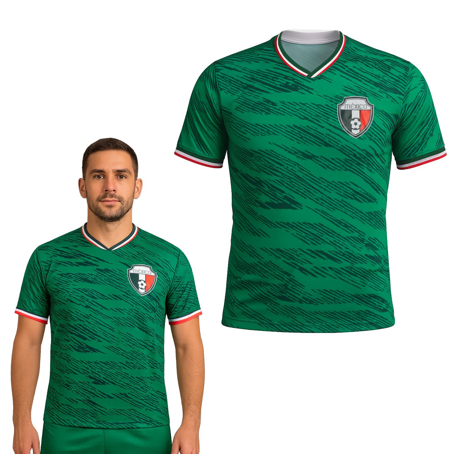 Playera TRICOLOR