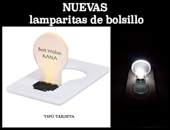 Lámpara led de bolsillo