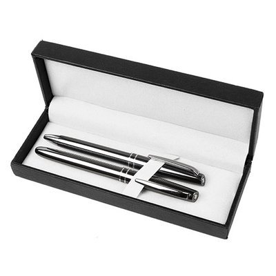 SET DE BOLÍGRAFO Y ROLLER BALL DE ALUMINIO ANODIZADO