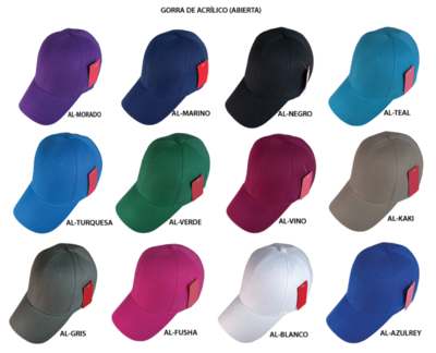 Gorra de acrílico ideal para Campañas