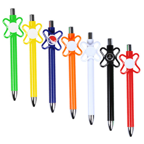BOLIGRAFO DE PLASTICO CON SPINNER
