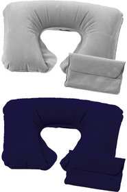 Apoya cabeza inflable p/viaje