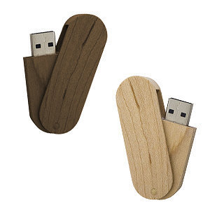 USB GIRATORIA MADERA 8 GB