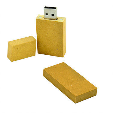 USB CARTON RECICLADO 8 GB