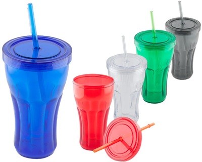 Vaso con Popote Zoda