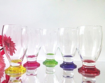 Copa fondo de color
