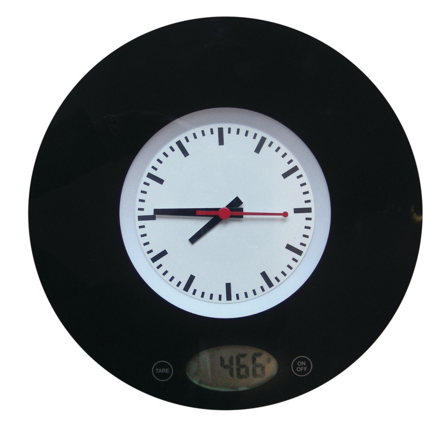 BÁSCULA DIGITAL DE COCINA / RELOJ DE PARED