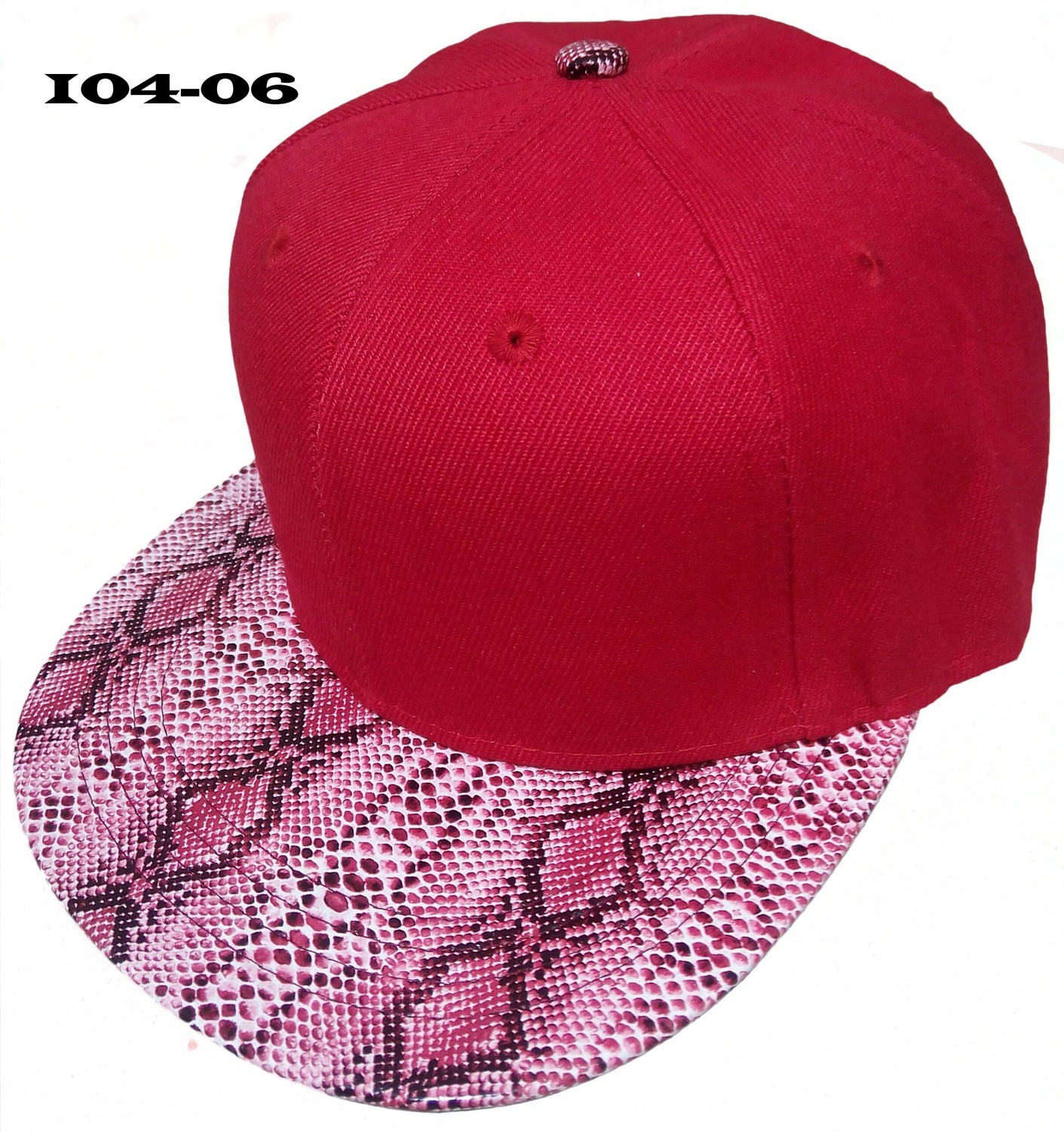 Gorra Snapback color rojo