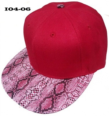 Gorra Snapback color rojo